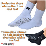 Self Heating Magnetic Tourmaline Therapy Health Socks