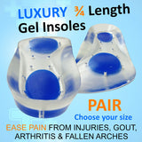 Super Soft Gel 3/4 Length Comfort Support Insoles