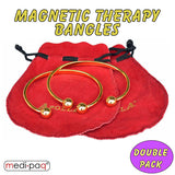 Magnetic Therapy Bangles (Two Bangle Pack) Slims & Join the millions of people who believe in the power of Magnetic Therapy