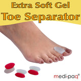 Extra Soft Gel Toe Separator