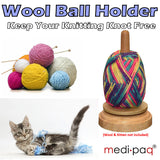 Mother's Day Gift - Spinning Wool / Yarn Ball Holder - Stress Free Knitting!