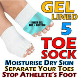 Gel Lined Toe Socks  Get instant relief with our all new gel lined toe protective socks.