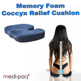 Medipaq® Memory Foam Coccyx Cushion Back Support