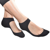 Low-Cut-Shoe-Liners-with-Comfort-Silicon-gel-Heel-Grip-ballet-pumps-