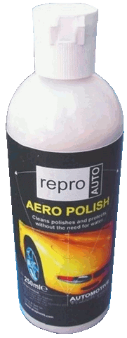 AERO CAR POLISH - Clean, Polish, Protect and Revitalise - All In One!