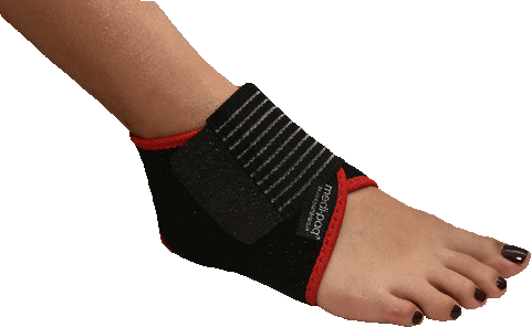 Neoprene Magnetic Ankle Support - Adjustable A scientifically designed product that brings quick support and releases painful pressure from your sore ankle.