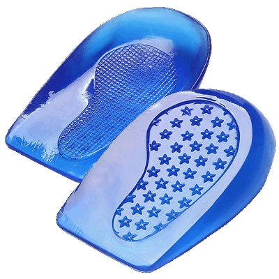 Medipaq - Correcting Gel Heel Levelling Supports - Angled Design Corrects Pronation or Supination