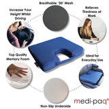 3D' Mesh Orthopedic Memory Foam Lumbar Support Cushion