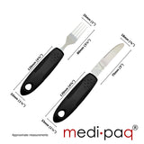 Comfort Grips Cutlery - Great for the Elderly