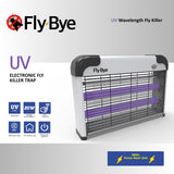 Fly-Bye - Insect Killer 20W UV light Attract And Zap Flying Insects - The Power Of A Commercial Zapper Made For The Home - 2800v Killing Mesh Grid - [Genuine Newly Launched For 2019]