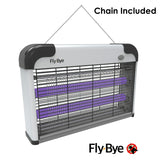 Fly-Bye - Insect Killer 20W UV light Attract And Zap Flying Insects - The Power Of A Commercial Zapper Made For The Home - 2800v Killing Mesh Grid - [Genuine Newly Launched For 2019]