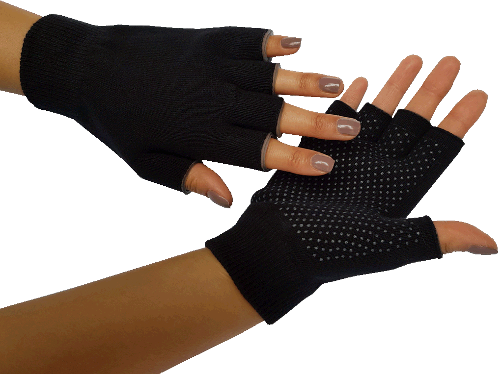 Medipaq - Gel Lined Hand Protection Therapy Gloves - (ONE PAIR) Soothe Your Hurting Hands and Fingers with Gel Protection - With Grip On Palms For Everyday Use