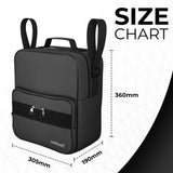 Medipaq Deluxe Wheelchair Bag - [Upgraded Version] Attaches To The Handles To Provide Useful and Convenient Storage