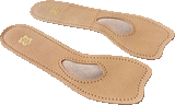 DELUXE-LADIES-Leather-Length-Insoles-foot-arch-support