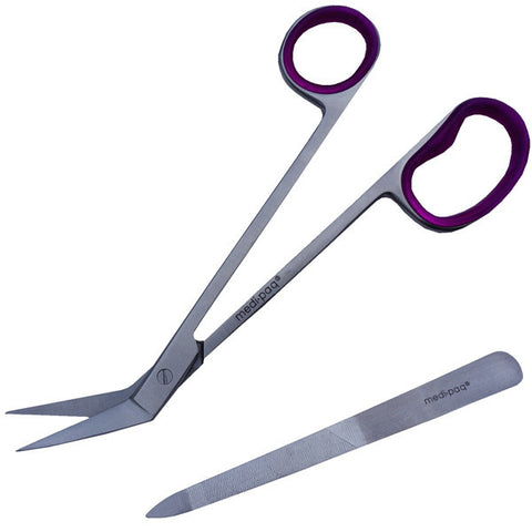 Surgical Toe & Finger Nail Scissors  - Specially designed nail scissors make short work of even the toughest of nails.