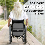 Medipaq Deluxe Wheelchair Bag - [Upgraded Version] Attaches To The Handles To Provide Useful and Convenient Storage