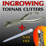 Medipaq - Professional Ingrowing Toenail Cutters PLUS Nail File