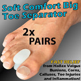 Soft Gel Toe Spreader & Divider