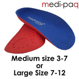 Arch Aids - ¾ Length Orthotic Insole PAIR