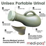 Medipaq® Unisex PORTABLE URINAL