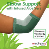 Medipaq® Elbow Protection Support with Embedded Aloe Vera