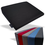 Memory Foam Wedge Cushion-Black 3D Mesh